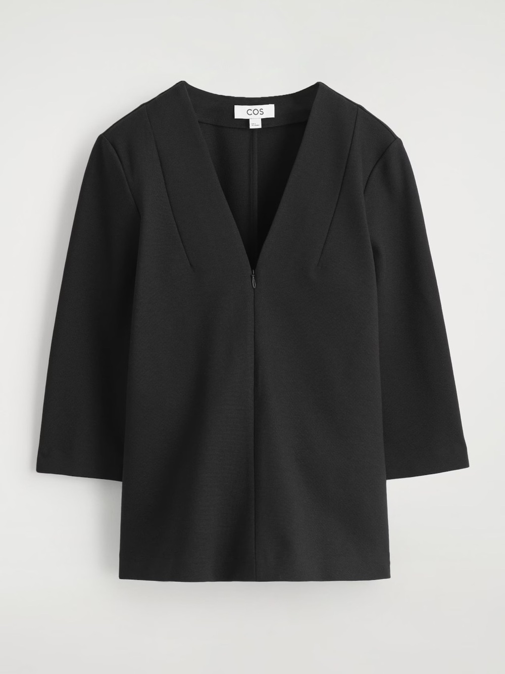 NWT (size small) COS JERSEY V-NECK TOP